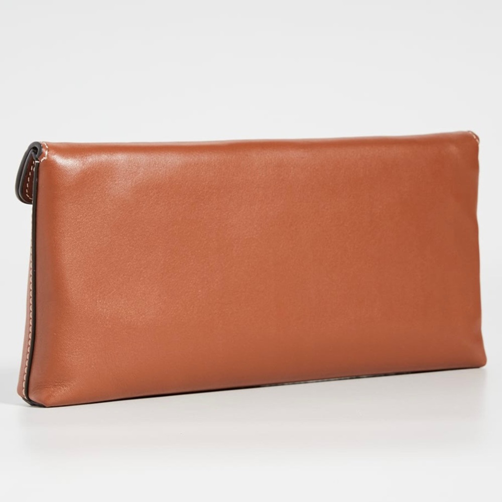 Tory Burch Cuoio Miller Clutch NWOT - Picture 9 of 16
